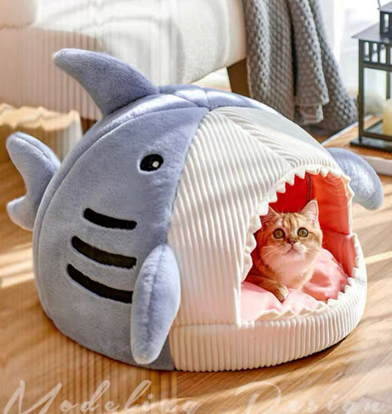 Kawaii Shark Pet Nest