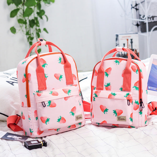Strawberry Printed Bag
