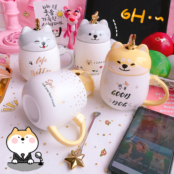 Kawaii Dog  Cup