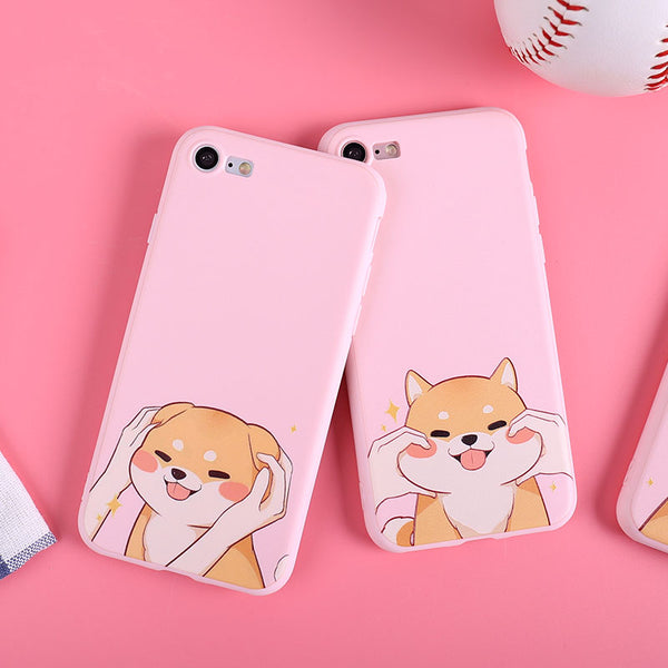 Funny Dog Phone Case For Iphone6/6S/6P/7/7P/8/8plus/X/XS/XR/XSmax