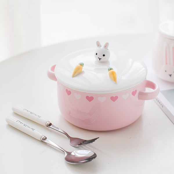 Kawaii Rabbit Bowl