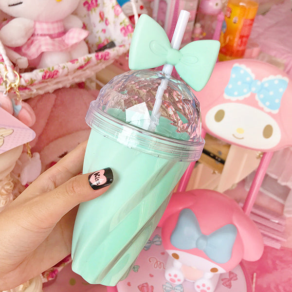 Sweet Bowknot Drinking Cup