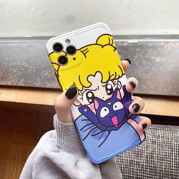 Girl Phone Case For Iphone7/7Plus8/8plus/X/XS/XR/XSMAX/11/11pro/11proMax/SE