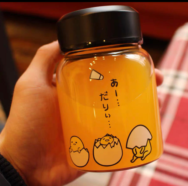 Kawaii Egg Drinking Bottle