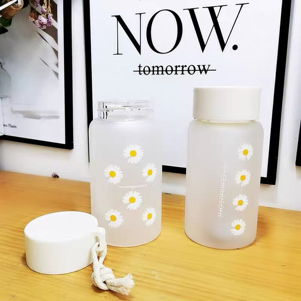 Cute Daisy Water Bottle