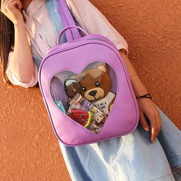 Pure Color Backpack