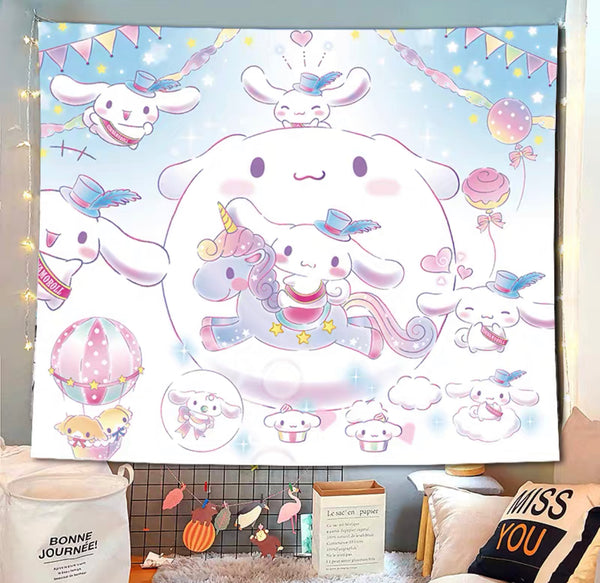 Cute Bunny Bedside Cloth