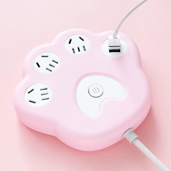 Kawaii Paw Power Strip