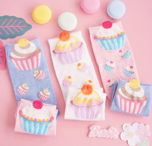 Sweet Cake Ankle Socks