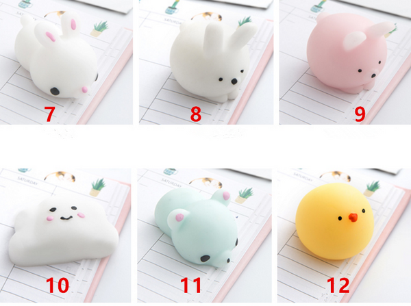Kawaii Mini Animal Vent Toys