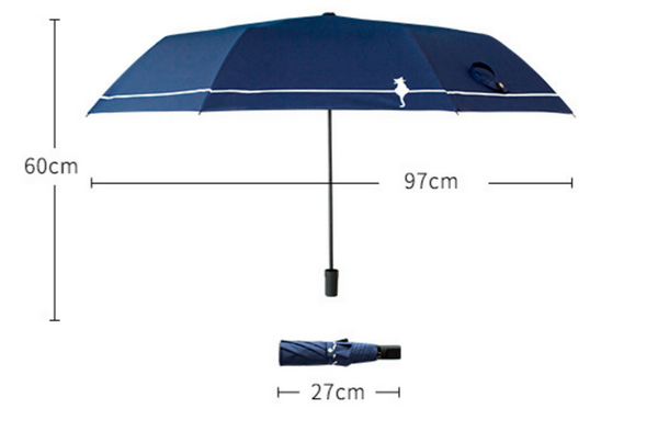 Pure Color Folding Umbrella
