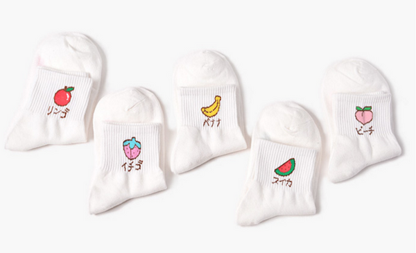 Sweet Fruit  Socks