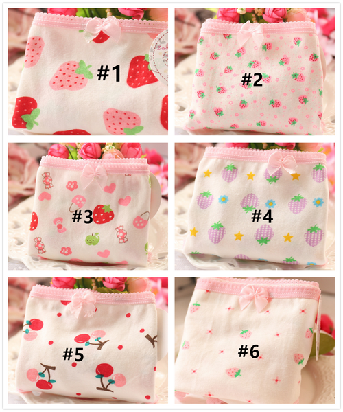 Cute Strawberry Underwear
