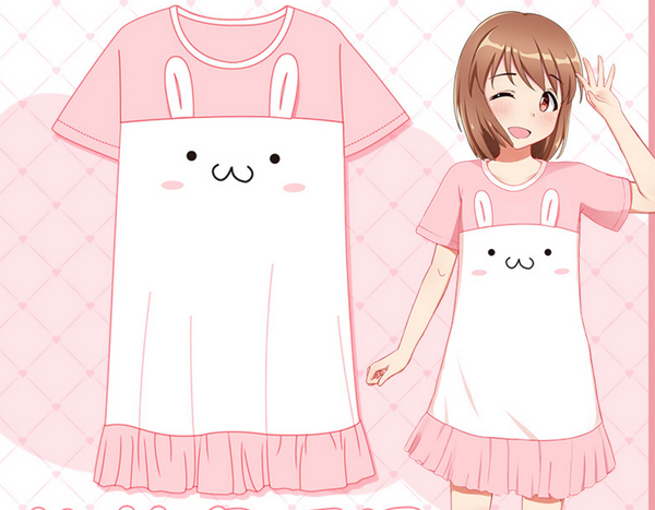 Kawaii Bunny Night Skirt