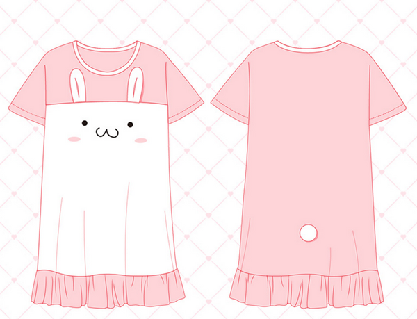 Kawaii Bunny Night Skirt