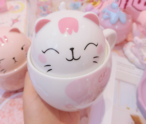 Kawaii Cat Cup