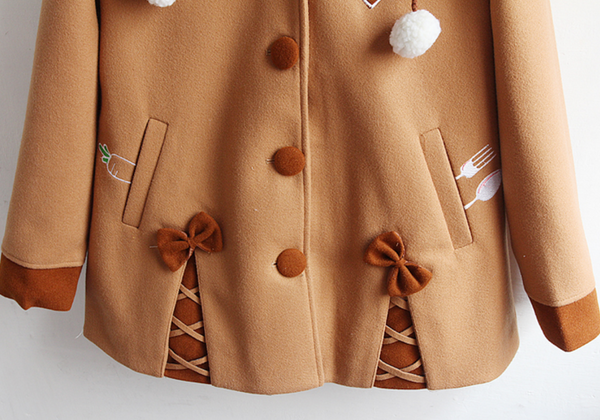 Kawaii Bowknot Coat