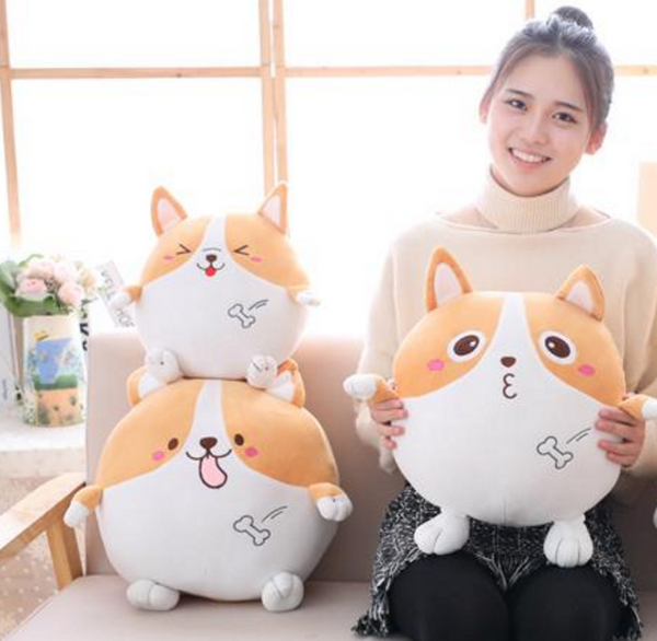 Kawaii Corgi Pillow
