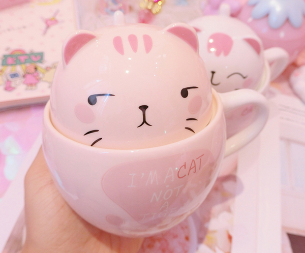 Kawaii Cat Cup