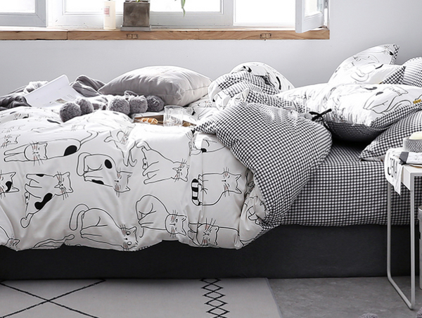 Lovely Cat Bedding Set
