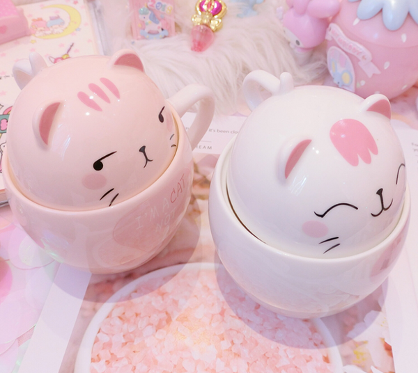 Kawaii Cat Cup