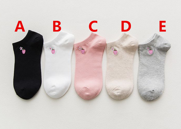 Little Strawberry Socks