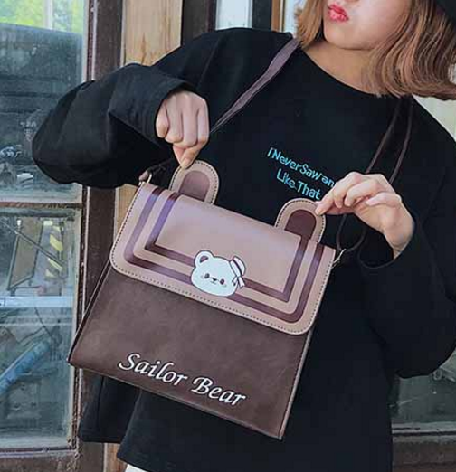 Sailor Bear Bag