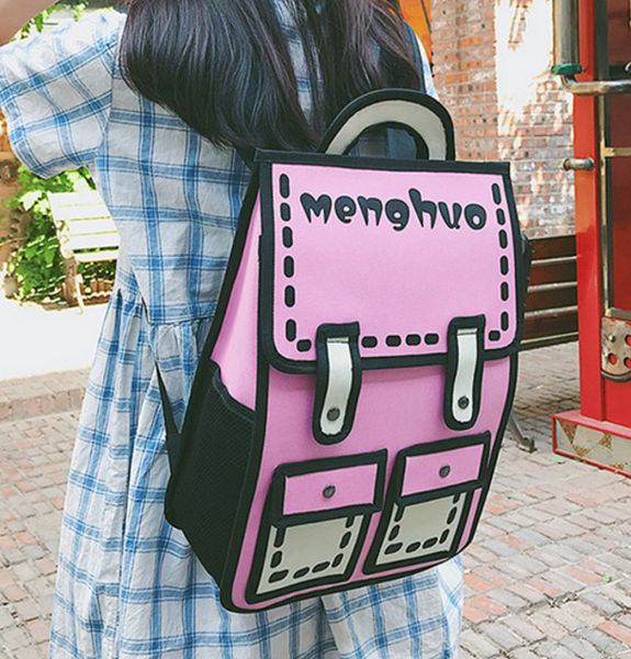 Cute Printed Backpack