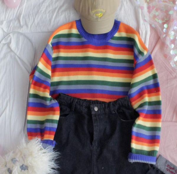 Cute Rainbow Sweater