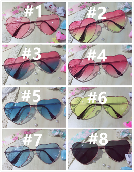 Love Heart Sunglasses