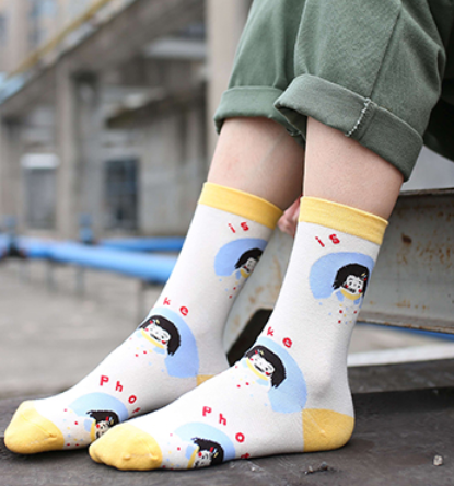 Cute Printed Socks