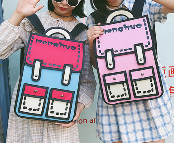 Cute Printed Backpack