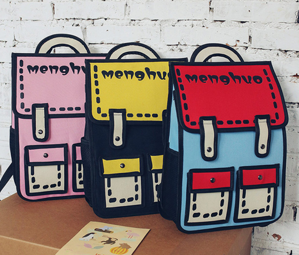 Cute Printed Backpack