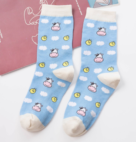 Cute Printed Socks