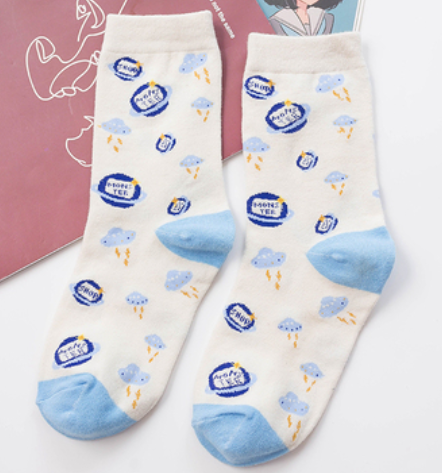 Cute Printed Socks