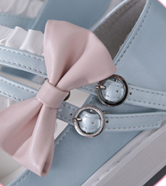Kawaii Bowknot Lolita Shoes
