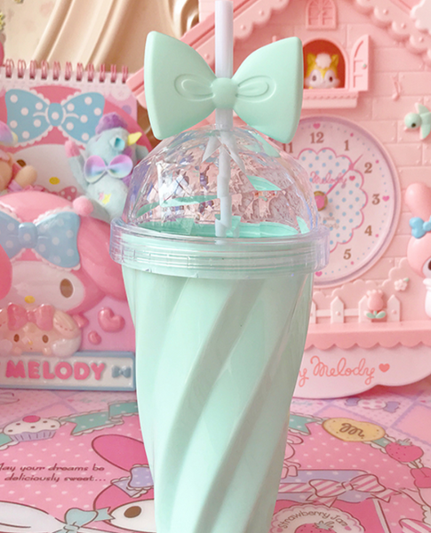 Sweet Bowknot Drinking Cup