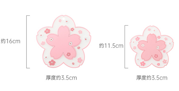 Cute Sakura Cup Mat