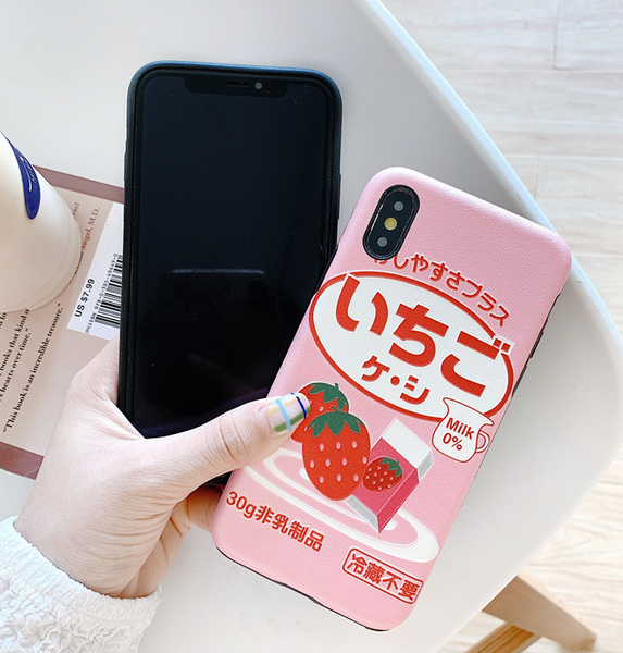 Drinks Phone Case For Iphone6/6S/6P/7/7P/8/8plus/X/XS/XR/XSmax