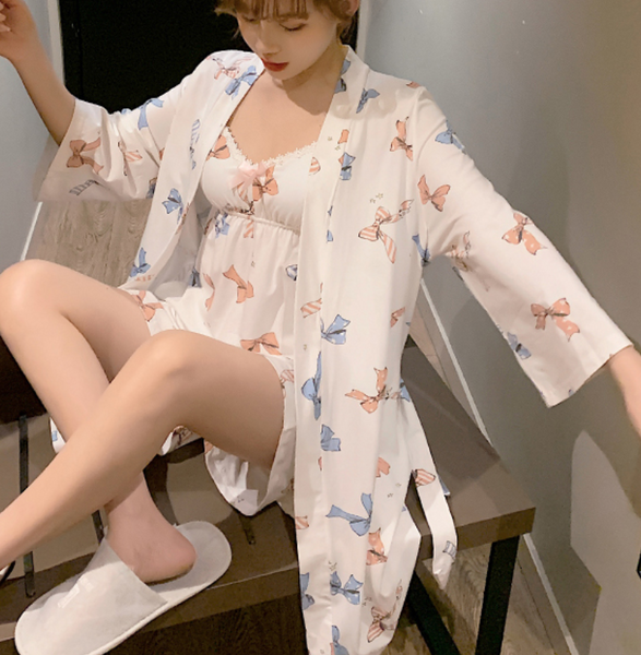Cute Bowknot Three Piece Suit