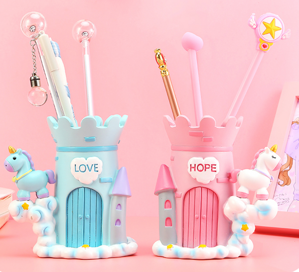 Kawaii Unicorn Brush Pot