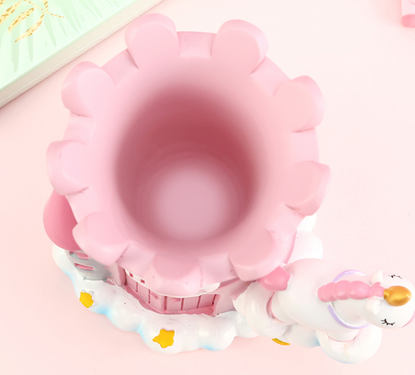 Kawaii Unicorn Brush Pot