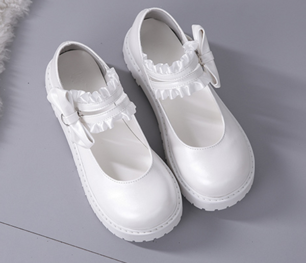 Kawaii Bowknot Lolita Shoes