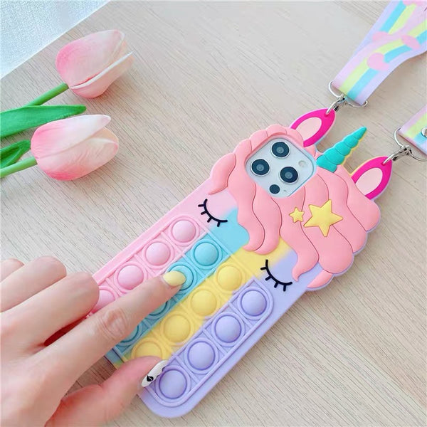 Unicorn Phone Case For Iphone7/7P/8/8plus/X/XS/XR/Xs max/11/11Pro/11proMax/12/12proMax/12pro