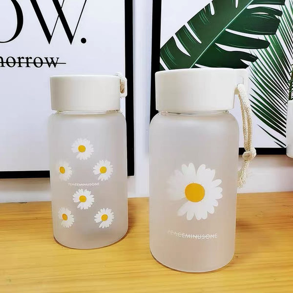 Cute Daisy Water Bottle