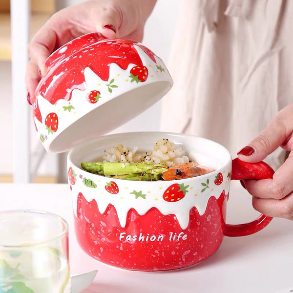 Cute Strawberry Bowl