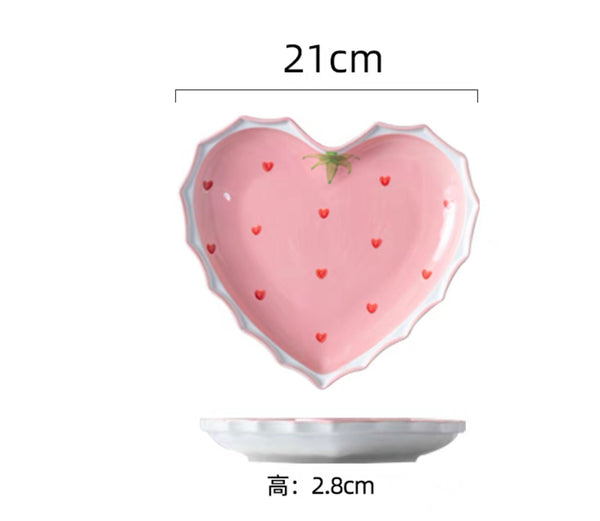 Cute Love Plate