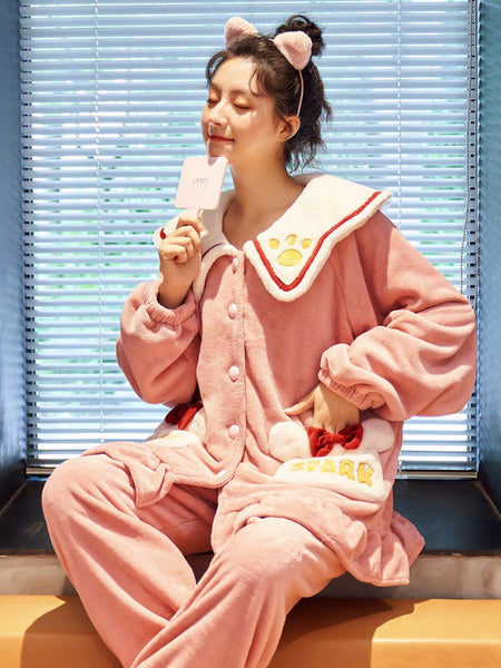 Kawaii Paw Pajamas