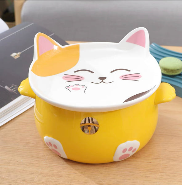 Kawaii Cat Bowl