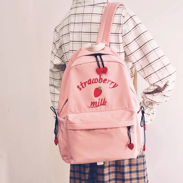 Cute Strawberry Backpack